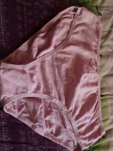 Pink Cotton Briefs