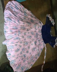 Floral Flutter Sleeve Dress
