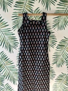 Printed Sleeveless Dress