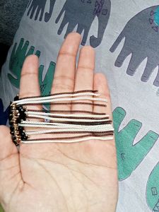 Black And White Earrings
