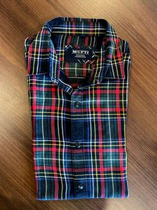 Mufti Plaid Christmas Shirt (M)