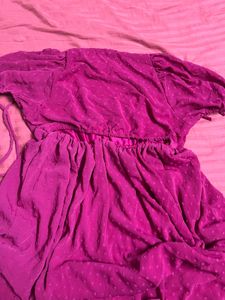 Tokyo Talkies Fuchsia Dress