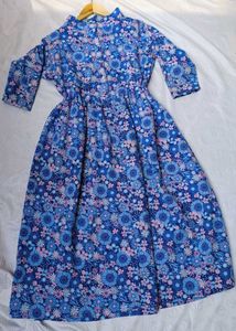 Y2K Floral Sunflower Print Dress 💙