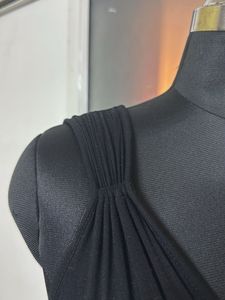 Elegant Black Midi Dress