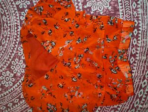 Floral Print red co ord set