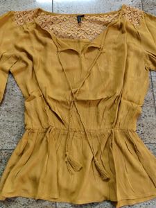 Westside L.O.V Brand Laced Top - XS