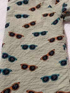 Boys Sunglasses Print Shirt