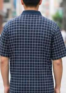 sale🎊🎆🎄🎉Men's Plaid Short Sleeve Polo Shirt