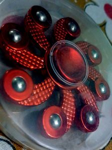 Red Fidget Spinner Toy