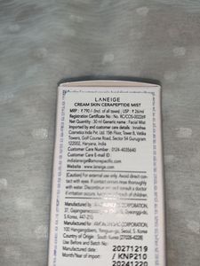 Laneige Cream Skin Cera peptide 30 Ml