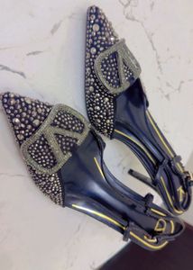 Valentino Stone Embellished Mules ✨🪩