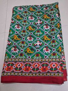 Pochampalli Crepe Silk Saree