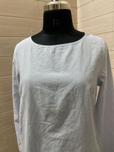 H&amp;M Pintresty 🌸💕Blue Long Sleeve Top