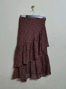Floral Tiered Skirt