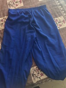 Women Blue Georgette plazzo