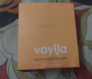 Voylla silver-toned Jhumka Earrings