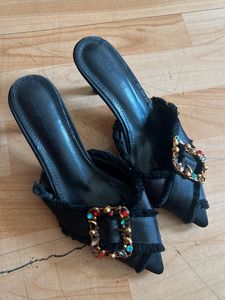 Beautiful Black Designer Heels