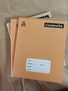 Unruled Notebook_Short_ Pack of 6