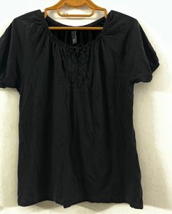 Black Elastic Top