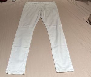 White Cotton jeans