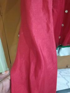 Red Anarkali Suit