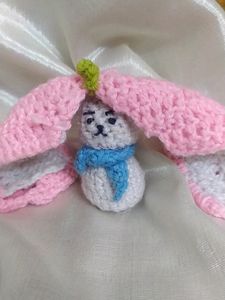Cute Crochet Rabbit