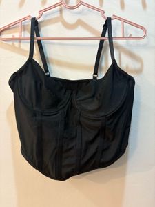 Black Corset Top (shein, XS-S)