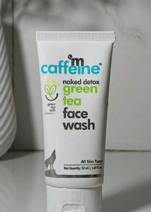 mCaffeine Green Tea Face Wash