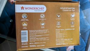 wonderchef Casserole Pots (Set of 3)