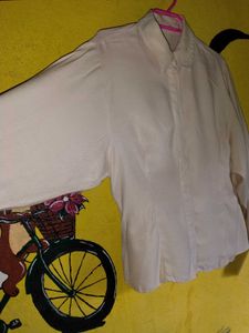 Mango Beige Blouse