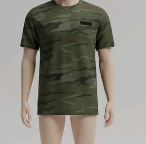 Camouflage Print T-Shirt