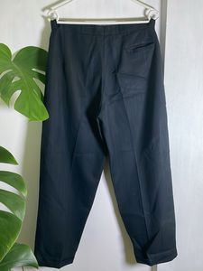 Dark Blue Striped Trousers