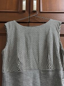 Mango Chic Grey Dress