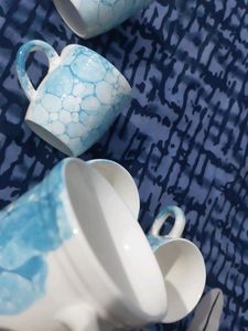 New Ceramic Cup Set Of 6