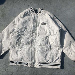 A White Leather Jacket