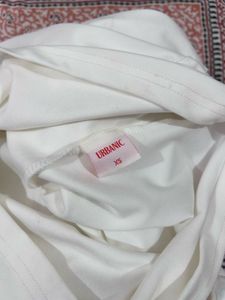 White Bodycon Mini Dress