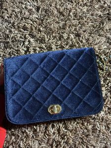 Accessorize - Blue Quilted Crossbody Bag