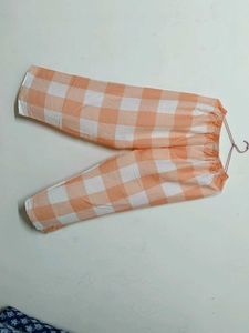 Cute Checkered Pajama Set