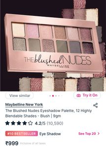 Maybelline Eye Shadow Palette