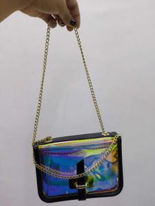 Miniso Holographic Sling Bag