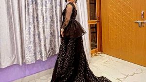 Elegant Black Lehenga