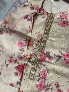 Floral Embroidered Kurta