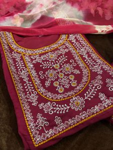 SALE ! Maroon Suit Set