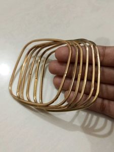 Gold Bangle Set