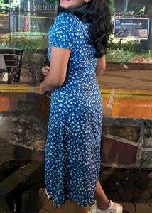 Blue Floral Dress