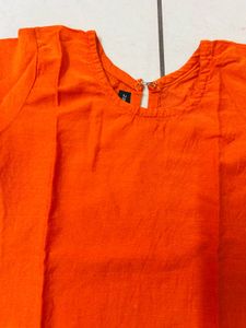 Orange Kurta