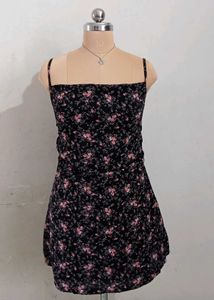 Floral Print Mini Dress