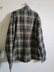 Tailor Vintage Sherpa-Lined Flannel Shaket