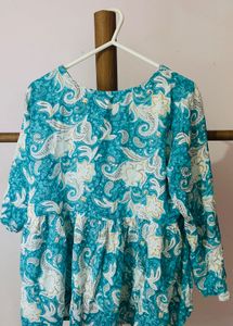 Paisley Print Top