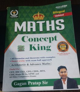 Maths concepts King By Gagan Pratap Singh